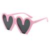 X1222 Unisex Heart-Shaped Trendy Sunglasses