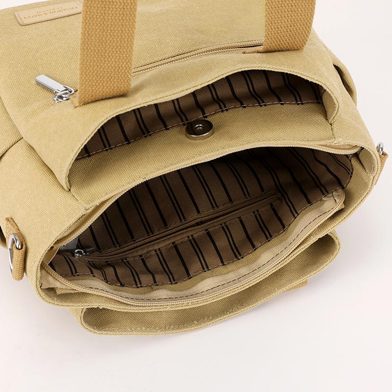 Damen-Umhängetasche, große Kapazität, Handtasche, Canvas-Tasche