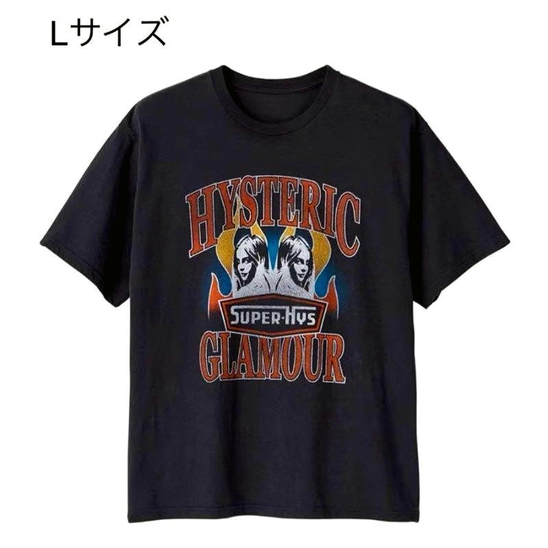 

2025 Hysteric Glamor Flare Printed T-shirt for Men Women All Match Tees High Quality Luxury Brand Cotton Oversize Tops 4XL