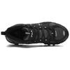 FILA Trek 1S Abrasion Resistant Height Increasing Mid top Chunky Sneakers Men's Black F12M442113FBF