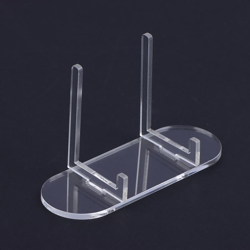 1/3/5 Pcs Transparent Display Stand Multi-Purpose Acrylic Storage Holder For Photo Plate Card Display