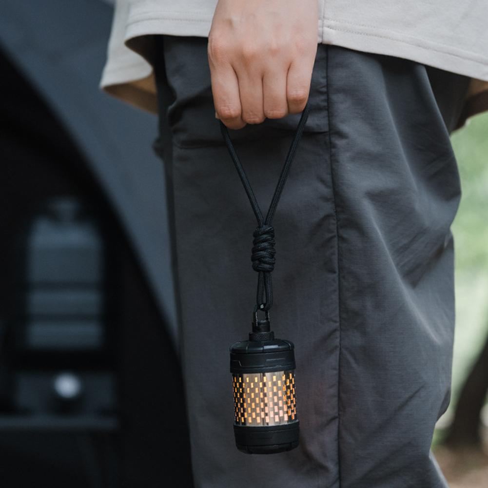 Lightweight Light Holder 1/4 Thread Hanging Light Hook with Lanyard Camping Light Holder Multifunctional Fishing Tools