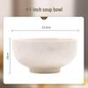 Mode Lanka Underglaze Ceramic Soup Bowl