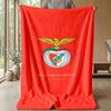 Benfica Theme Blanket Soft Flannel Fleece Blanket Warm Lightweight Throw Blanket for Home Sofa Bed