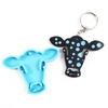 Handmade Animal for Head for Key Chain Decoration Resin Casting Mold DIY Crafts