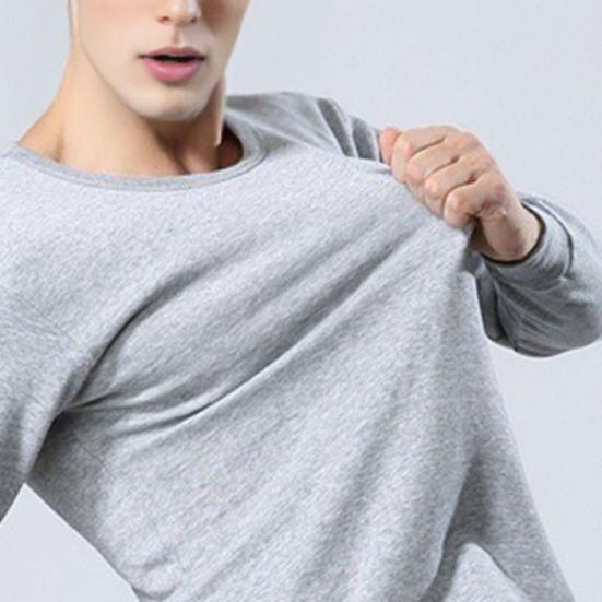 Thermal Underwear Long Johns Set Casual Two-piece Outfit Winter Keep