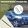 Priprilod Vindrutelist Trim Passagerarsida Framhöger Kompatibel med Acura TSX 2009-2014#73152-TL2-305