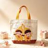 Cartoon Canvas Gift Bag for Birthdays, Festivals, Souvenirs, and Outings – Eco-friendly & Durable