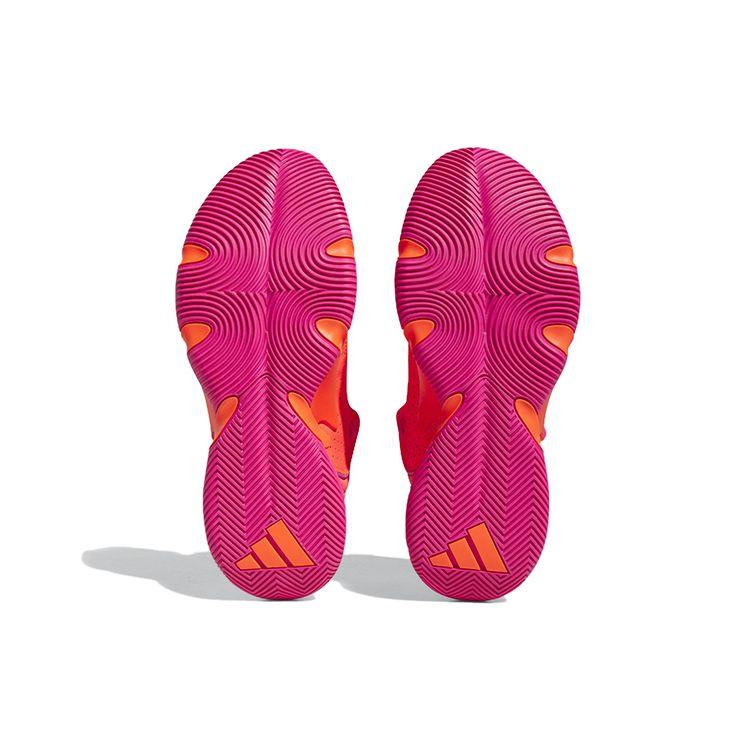 Adidas Trae Unlimited Solar Red Мужские кроссовки Cloud-White Team-Shock-Pink HQ1021 42 — фото 6