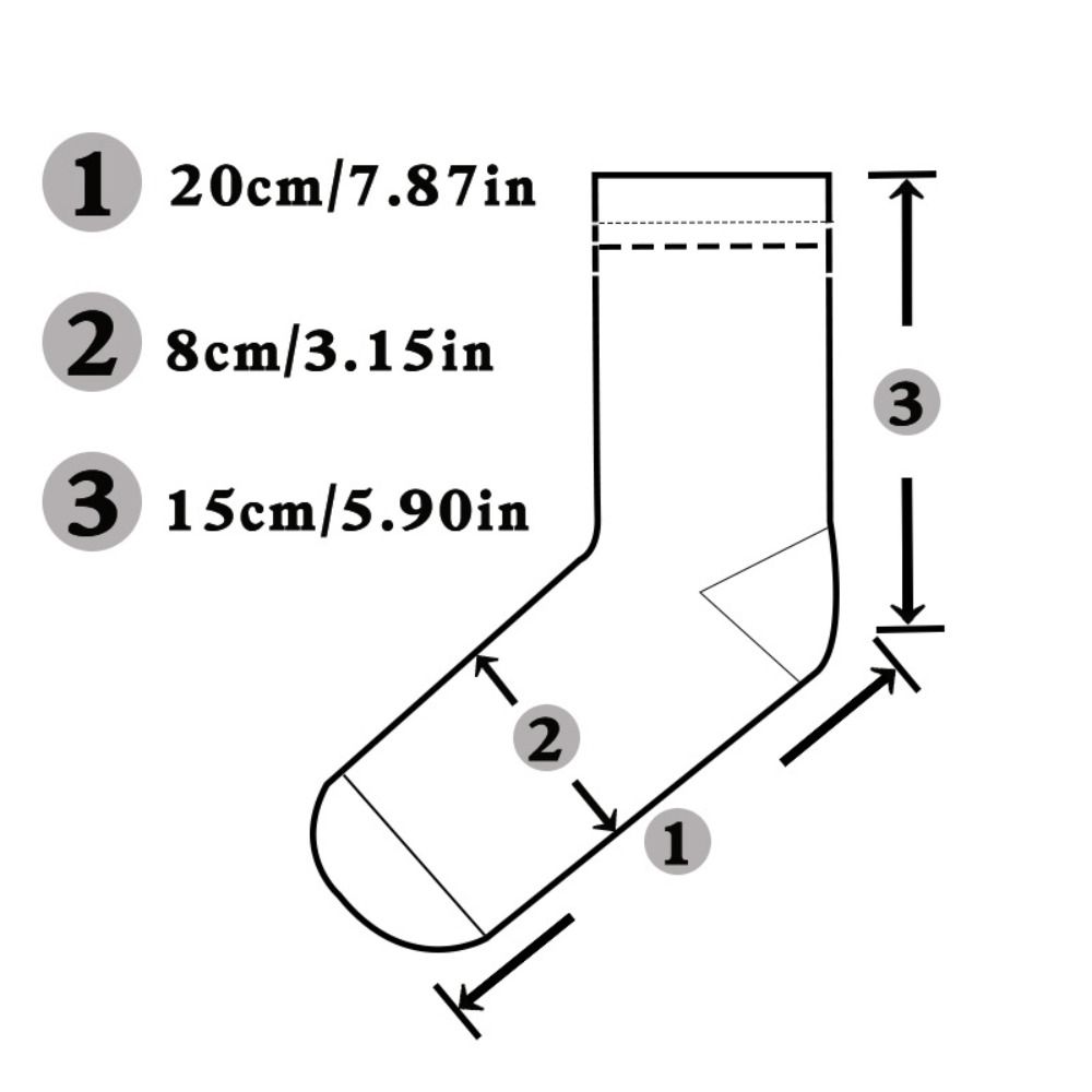 Cotton Pilates Socks Breathable Mid Tube Socks New Cherry Embroidery Socks