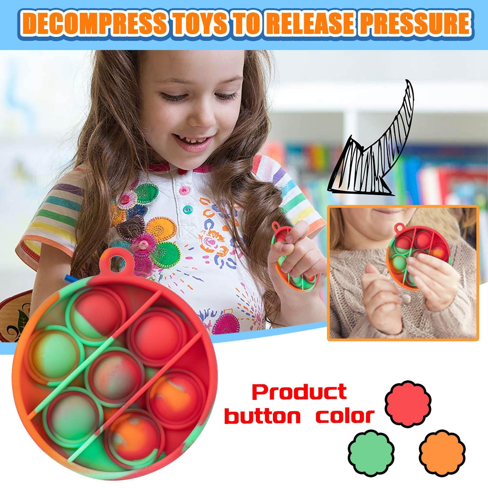 

Stress Relief Toy Autistic Children Adult Holiday Toy Key Ring