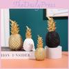 Elegant Resin Pineapple Craft For Desk Display And Interior Design Decoration