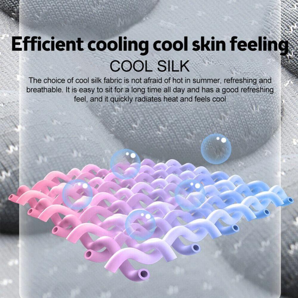 Ice Silk Ice Silk Vehicle Chair Backrest Pad Single Piece Ice Cooling Car Seat Cushion Truck Car