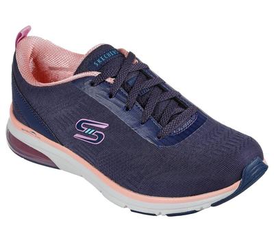Sneakers Navy / Coral Skech-Air Edge - Meldays