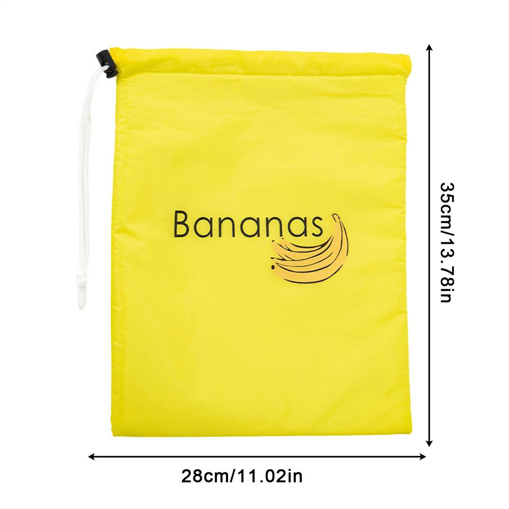 Sacchetto riutilizzabile per mazzo di banane Sacchetto per la conservazione Sacchetto per la conservazione di frutta e verdura Sacchetto per la conservazione degli alimenti Sacchetto per prodotti freschi e generi alimentari