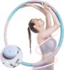 Hula nastavitelná váha od 1 do Sportovní Hula Gymnastika Pas Aerobní Průměr Nastavitelný Měřicí pásmo v ceně Obruč, 5 kg, Dieta, Fitness, Cvičení,