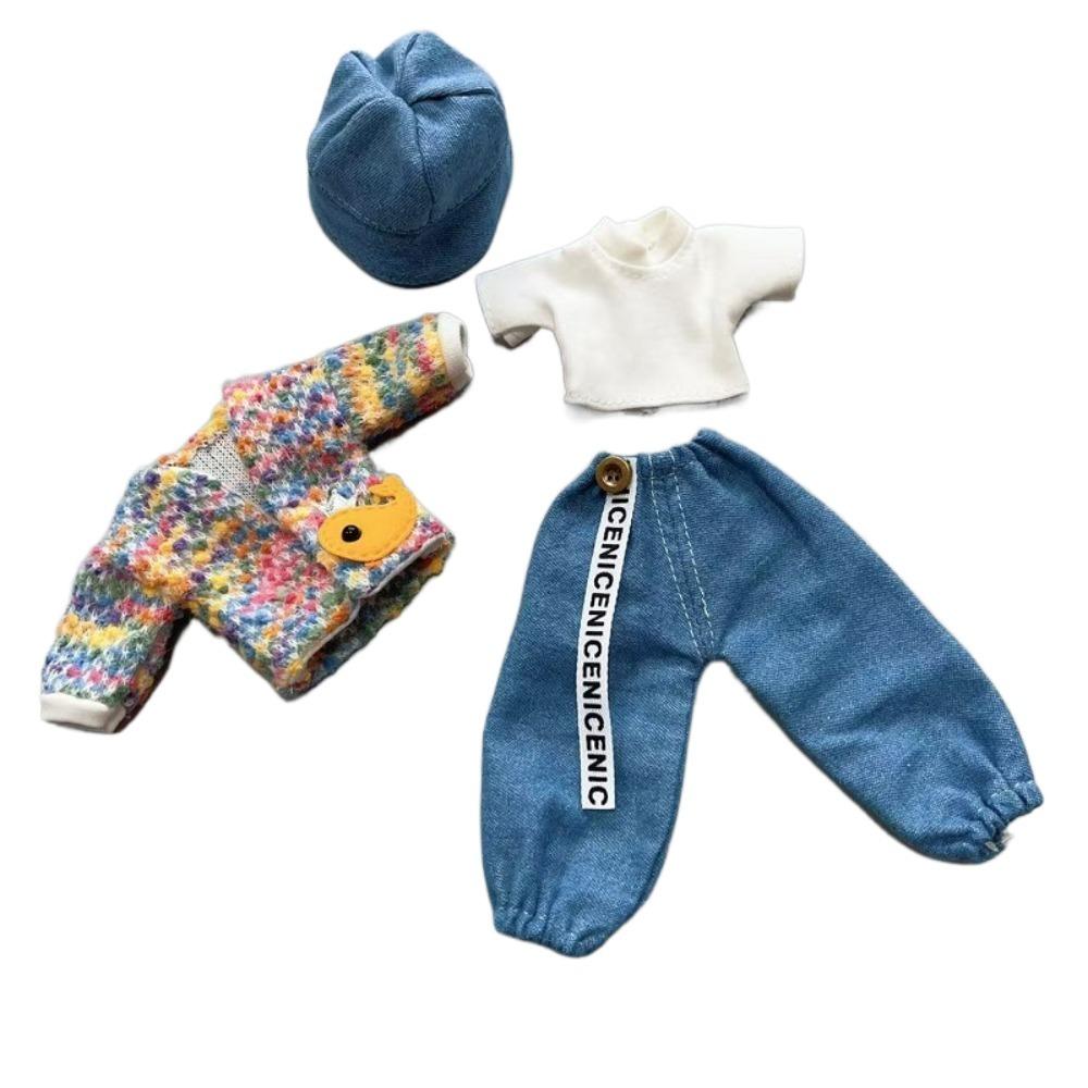 Sweater Coat 30cm Doll Clothes Fashion Doll Accessories Cute 1/6 BJD Doll Outfit Set  Girl Toy Gift