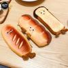 Cartoon Bread Pencil Case Plush Creative Pencil Bag School Stationery Bag Children Pen Case Prizes Gifts Student Pencil Cases