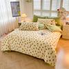 Sleeping Grid Printed Washed Cotton, Removable and Washable Soybean Fiber Quilt Core, Winter Quilt, Spring and Autumn Quilt
