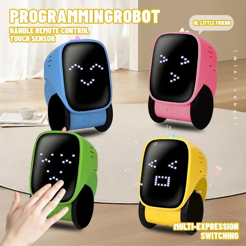 Robot inteligent de încărcare, programare, detectarea multi-expresiilor, abilitate tactilă, educație timpurie și capacitate de a cânta