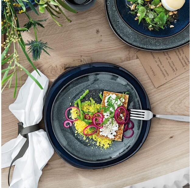 Like by Villeroy & Boch Lave Gris Yemek Takımı, 24 Parça (100047309)
