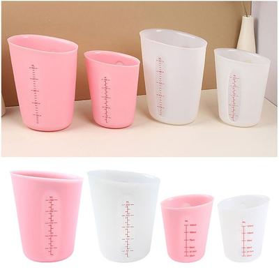 1 Stück mit Skala Silikon Messbecher Handgemachte Milch Tasse Für Schmuck Machen Backen Werkzeug