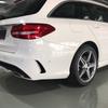 AM-Zadní nárazník Spoiler Boční Canard Pro Mercedes Pro Benz Třída C Kombi S205 C180 C200 Pro AMG Černý