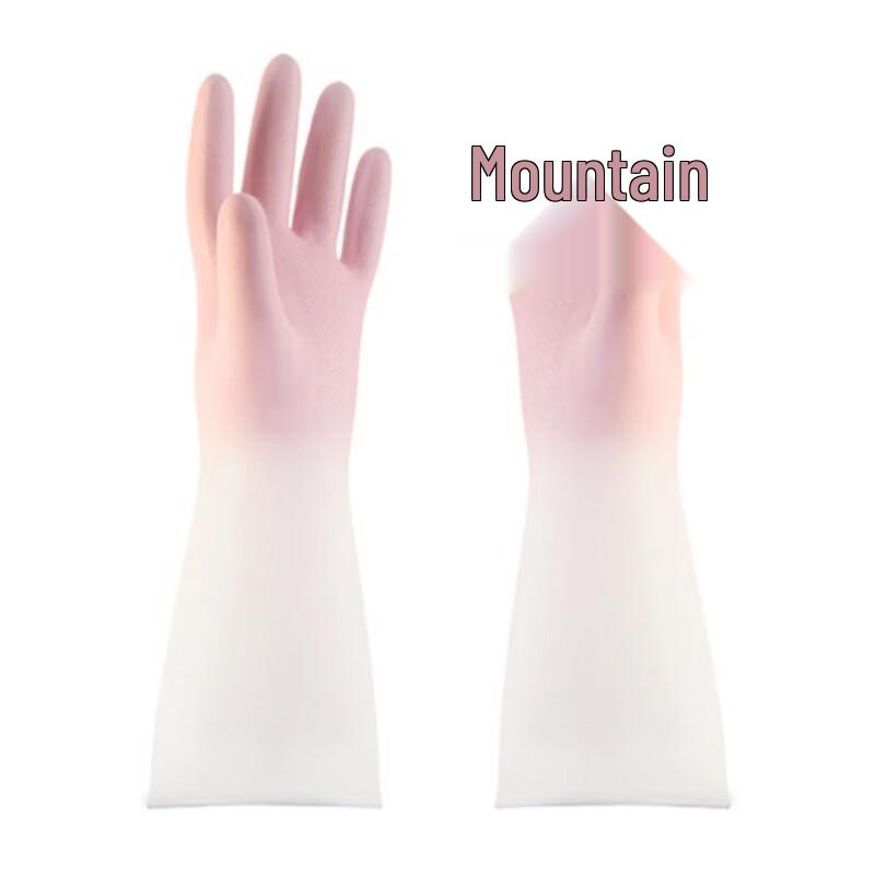 Qianxing Women s Waterproof PVC Household Cleaning Gloves