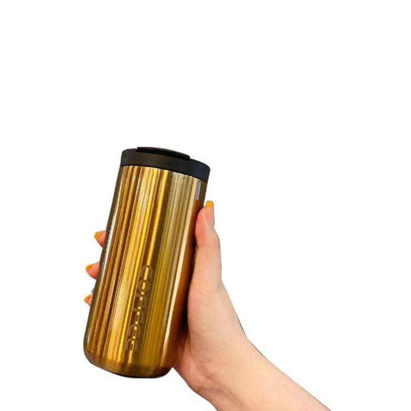 New 350/500ml Travel Coffee Mug Double Stainless steel Coffee Thermos Mug Portable Car Vacuum Flasks Thermo Cup Water Bottler