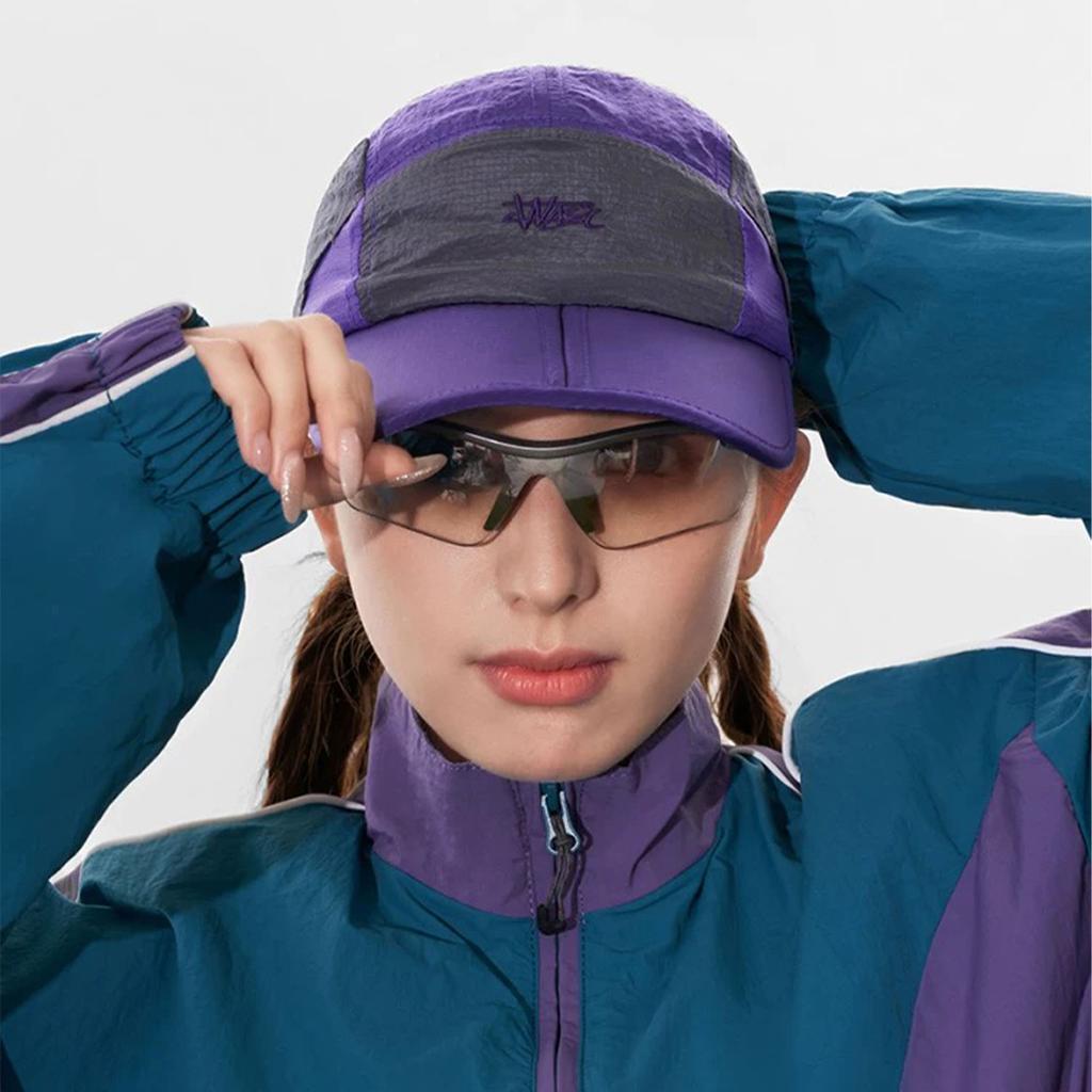 And Women Outdoor Use Letter Print Embroidery Baseball Caps Color Contrast Sun Protection Fast Drying Air Permeable Peaked Hats All-Match