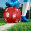 Pallone da Calcio AC Milan Taglia 5, Cucito a Macchina in PVC, Resistente e ad Alto Rimbalzo, Adatto a Tutte le Età, Merchandising per tifosi, Partite e Uso all'Aperto.