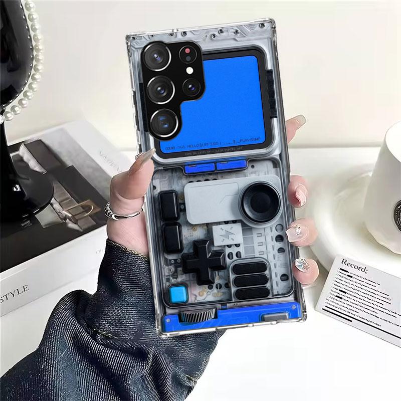 Games Console Fashion Boy Soft Phone Case For Samsung Galaxy S22 S23 S24 S25 Edge S26 Ultra S20 FE S21 Plus + Fundas Coque Galax