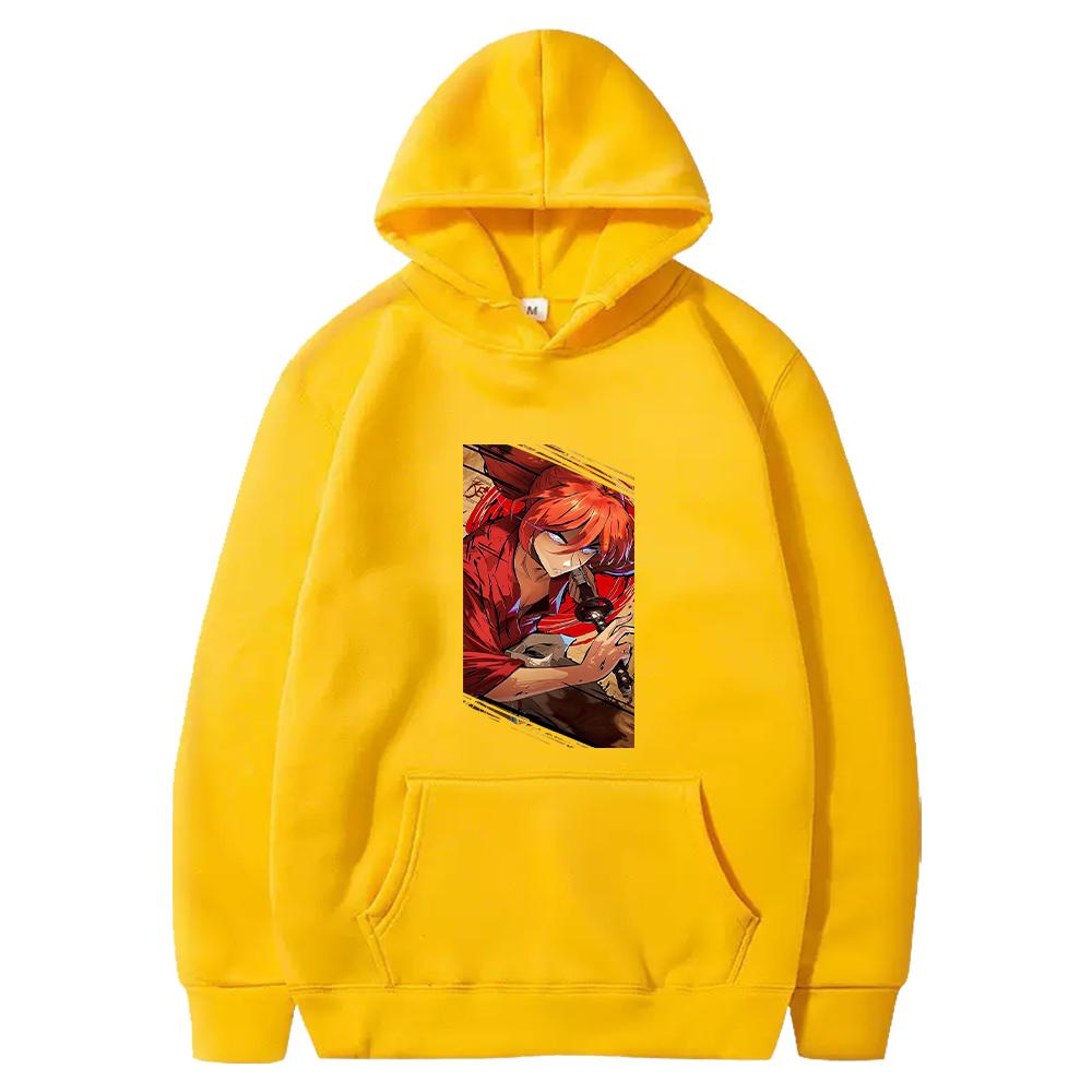 Hot Manga Rurouni Kenshin Hoodie Yagami Light Graphic Print Sweatshirt Men Unisex Clothing Long Sleeve Fleece Hooded Streetwear