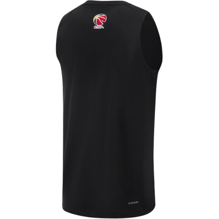 Li Ning CBA Series 24 Season Shanxi Team Comfortable Casual Simple Sleeveless Basketball Jersey Men jerseys Black AVSU831-2