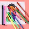 Watercolor Brush Pen Set: 6 Colors for Students & Kids Art Projects