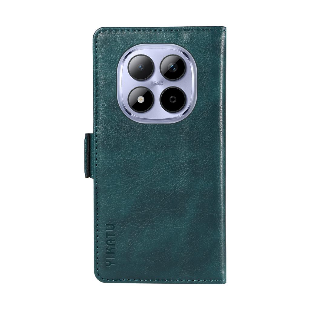 For Xiaomi Redmi Note 15 Pro 5G (Global) Case YIKATU YK-007 Litchi Texture PU Leather Wallet Phone Cover