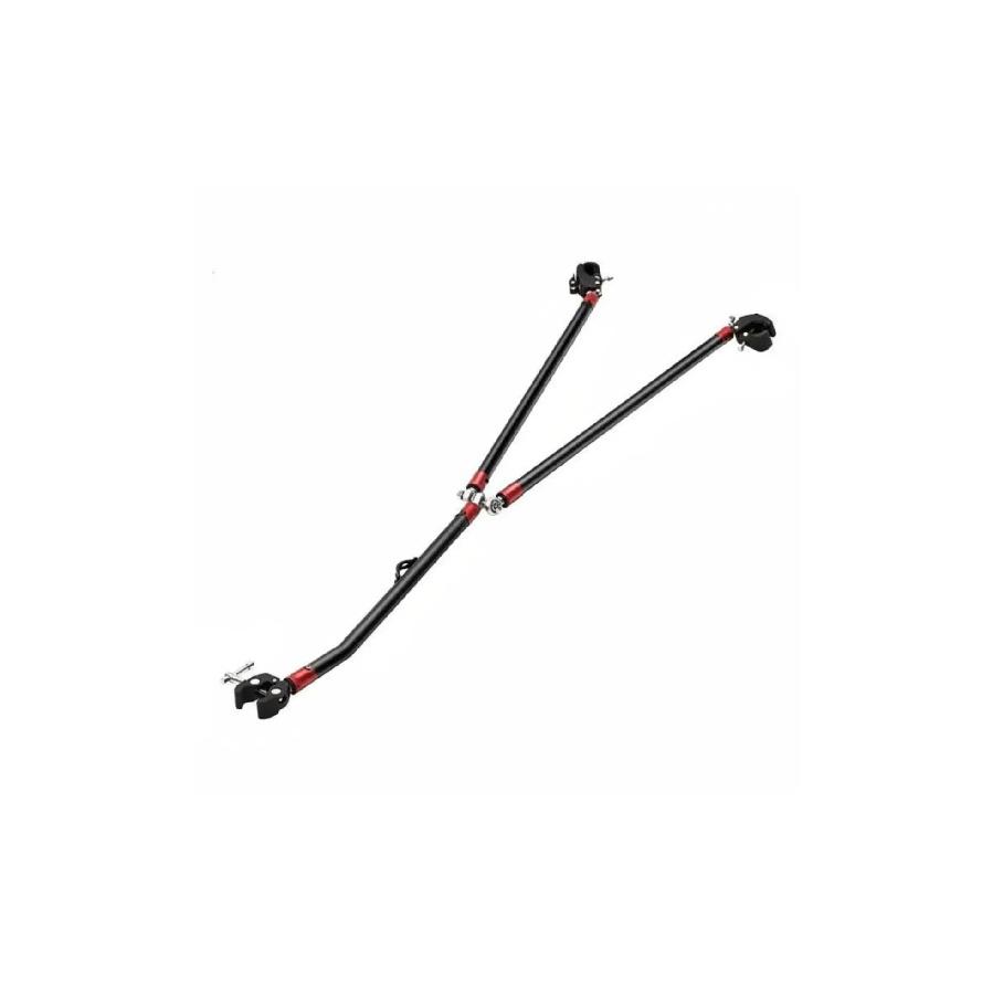 Camping Vehicle Connecting Rod Quick Release Bike Transport Wagon Pull Tow Bar Outdoor Gear Versatile Easy Installation