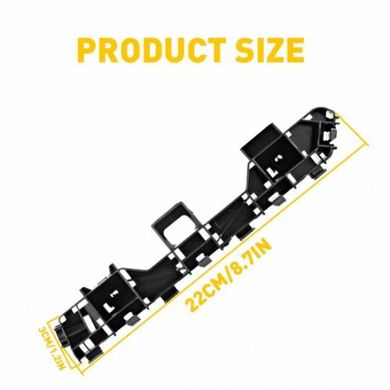 Front Bumper Bracket Set For 2013-2017 Honda Accord Driver & Passenger Side 2Pcs