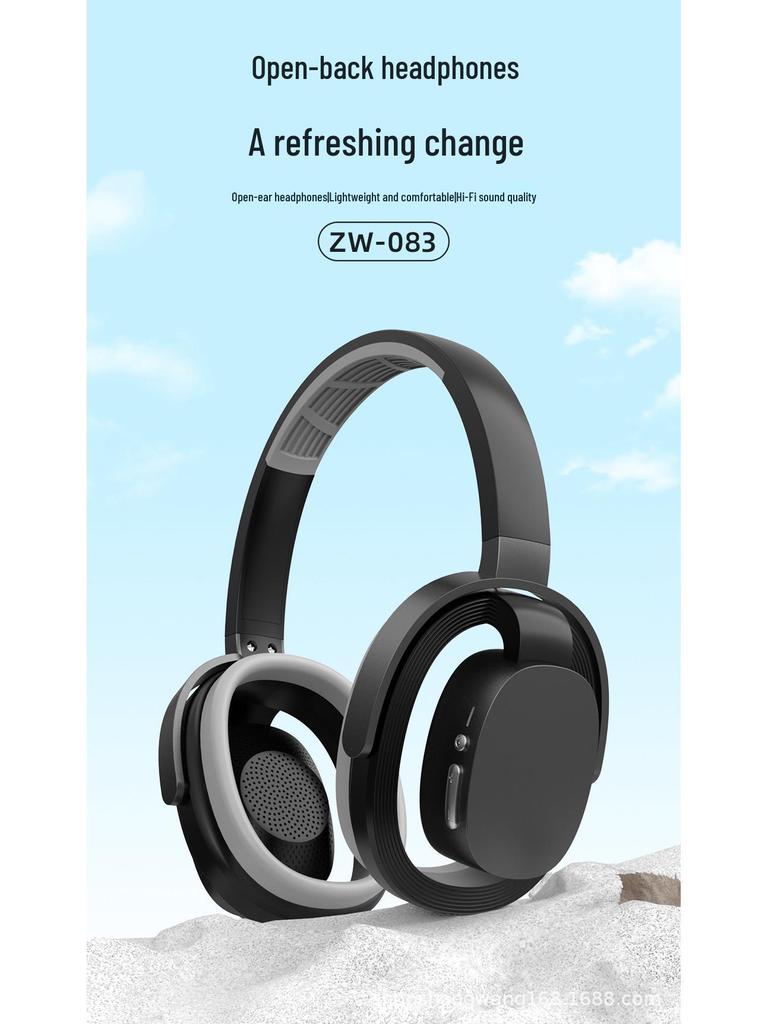 Patent Model Wireless Over-Ear Bluetooth V5.3 Gaming Headphones - Low Latency