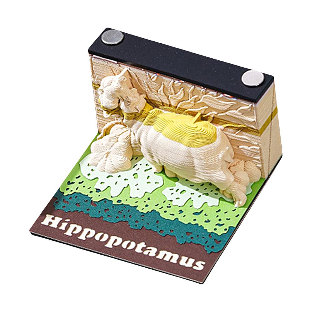 2025 Tear Away Calendar Panoramic Hand-Torn Paper Carving 3D Art Calendar Paper Carving 2025 Calendar Memo Pad Desktop Ornaments