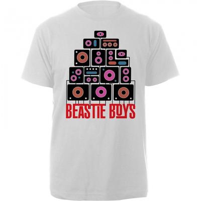 Beastie Boys Unisex Adult Tape T-Shirt