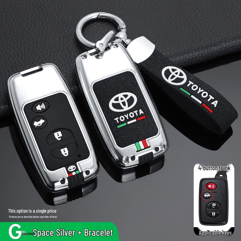 Toyota Key Case for Land Cruiser, Old Model Camry, Prado, Highlander