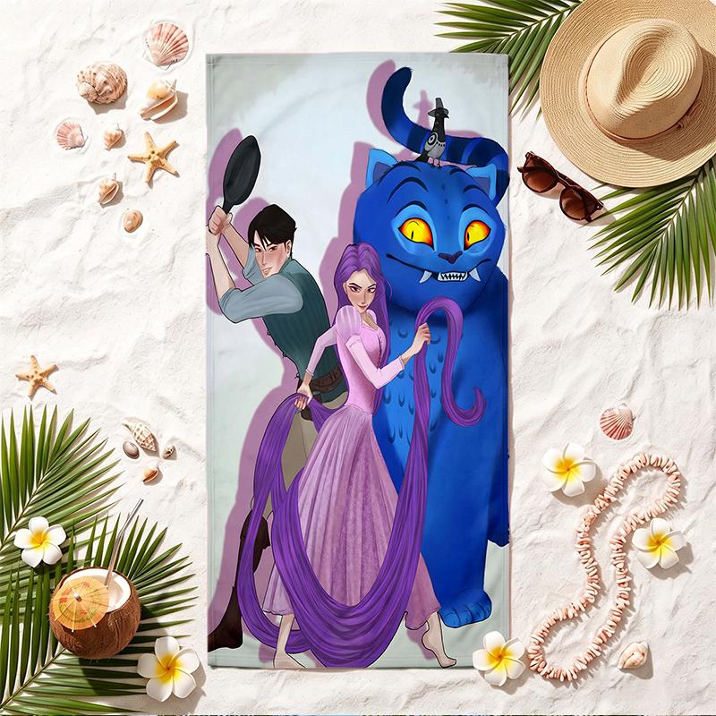 rujinu Soft Beach Towel Stylish Beach Pool Towel for Summer Seaside Vacation Travel