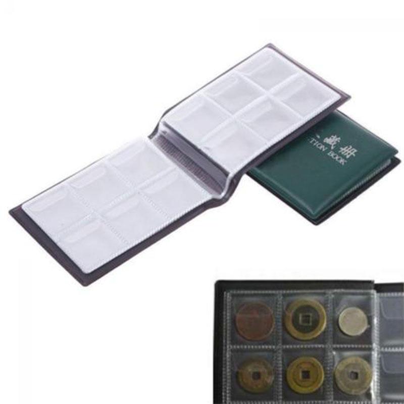 Holder Coin Album Collection Storage Money Pockets Book 35*40mm Folders Penny