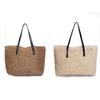 Women Handmade Weave Handbag Large Capacity Beach Shoulder Summer Straw Bag