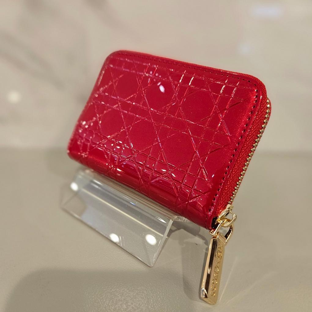 Moncross WNAW8097 Enameled Accordion Zipper Card Wallet, NC Gyeongsan Branch