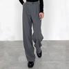Fashion New Arrival Fall Fashion Casual Suit Pants High Waist Straight Pants High Waisted Casual Pants
