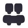 Set Cuscini per Sedile Auto in Lino per Tutte le Stagioni: Set Universale in Tre Pezzi per Sedili Anteriori (Guidatore/Passeggero) e Posteriori