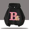 New Children's Cartoon Cute Adorable Big Letters Capibara Autumn Winter Fashion Trend Boys Girls Playful Loose Soft Warm Hoodies