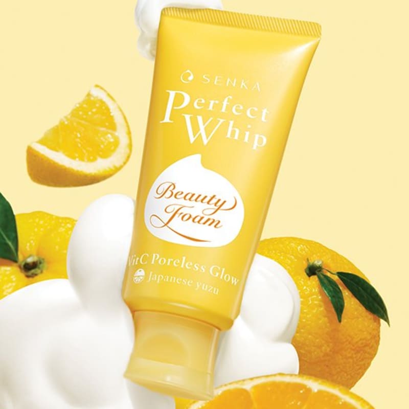 [Senka] Perfect Whip Vitamin C Poreless Glow Cleansing 100g